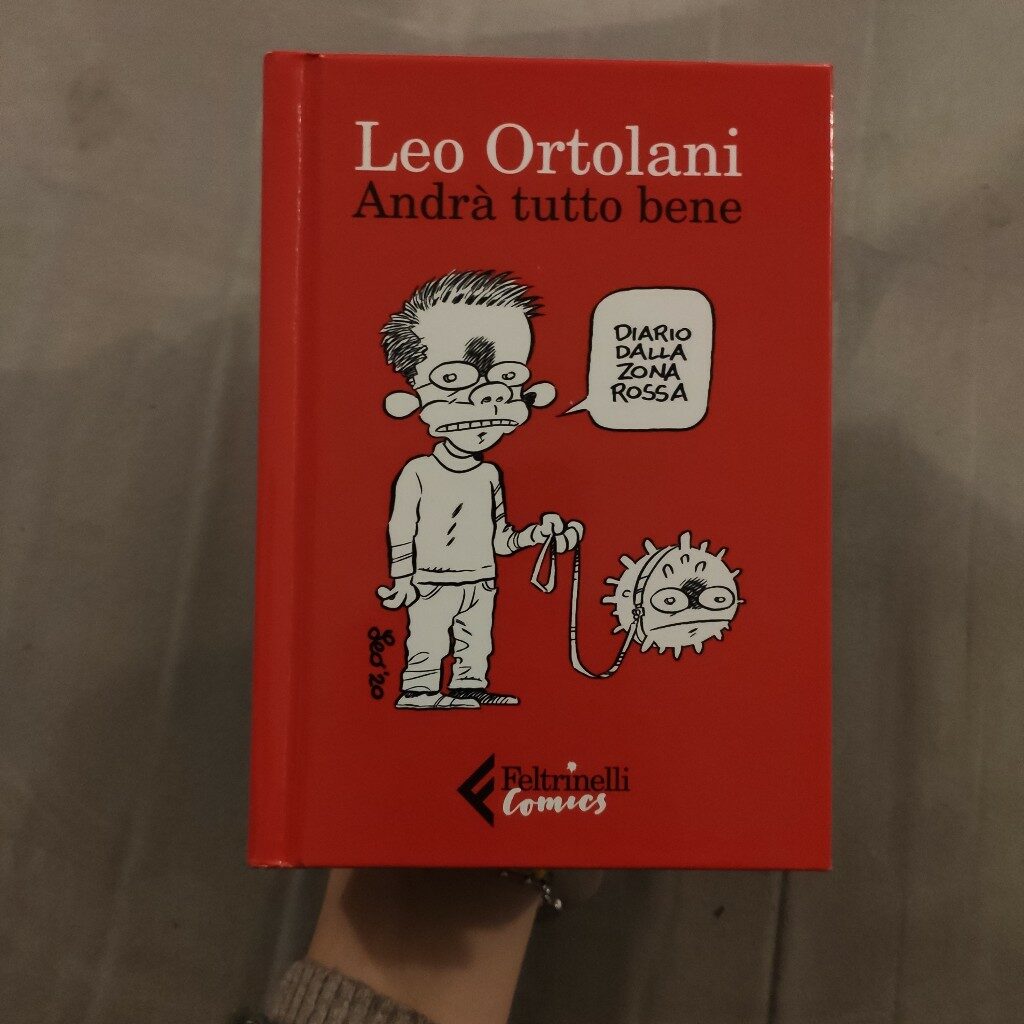 Leo Ortolani Andrà tutto bene libro copertina rossa 
